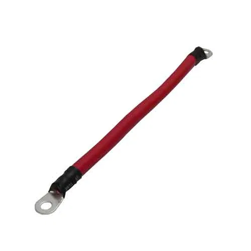 CBL01FT1/0RED – AIMS POWER Battery Cable, Eyelet Terminal Red Positive 1/0 Gauge 1 Foot UL/ CSA Standard